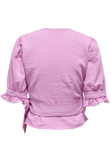 Only onlemmia life 2/4 tie wrap top pnt